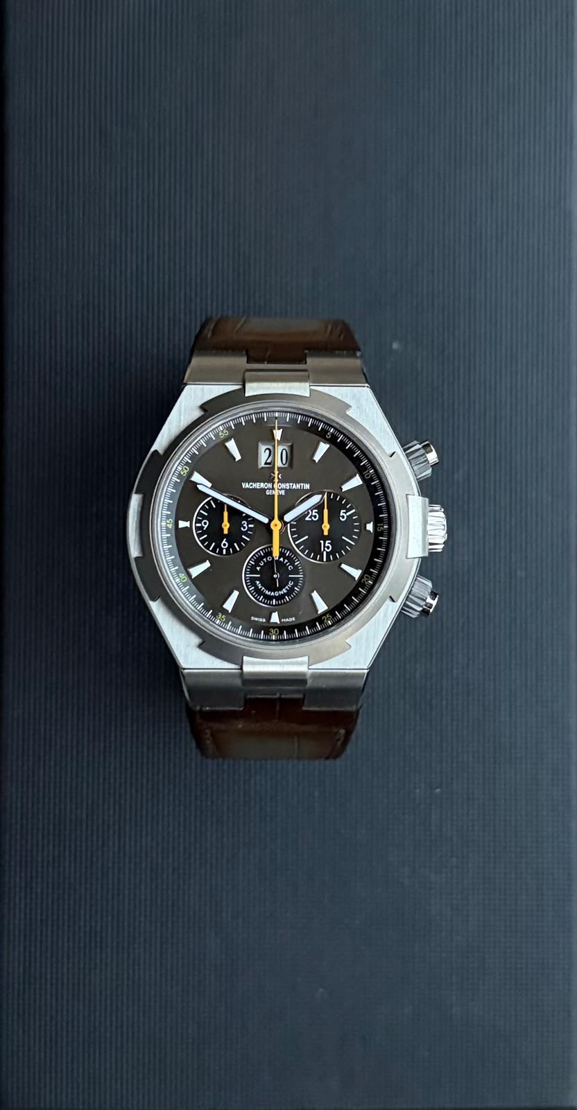 Vacheron Constantin Overseas Chronograph "Deep Stream", Reference 49150/000W-9501 Vacheron Constantin