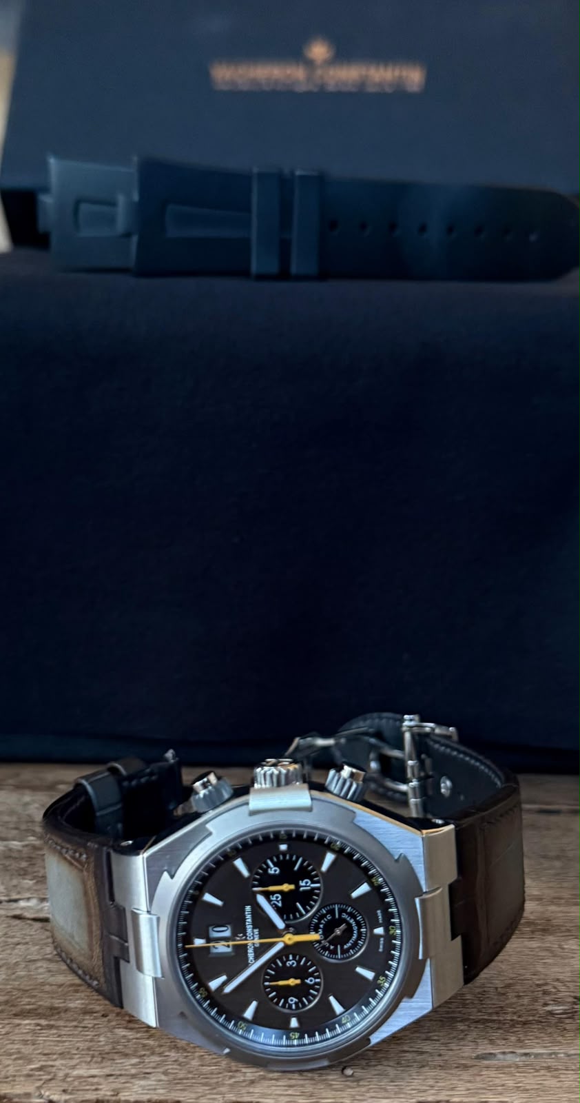 Vacheron Constantin Overseas Chronograph "Deep Stream", Reference 49150/000W-9501 Vacheron Constantin