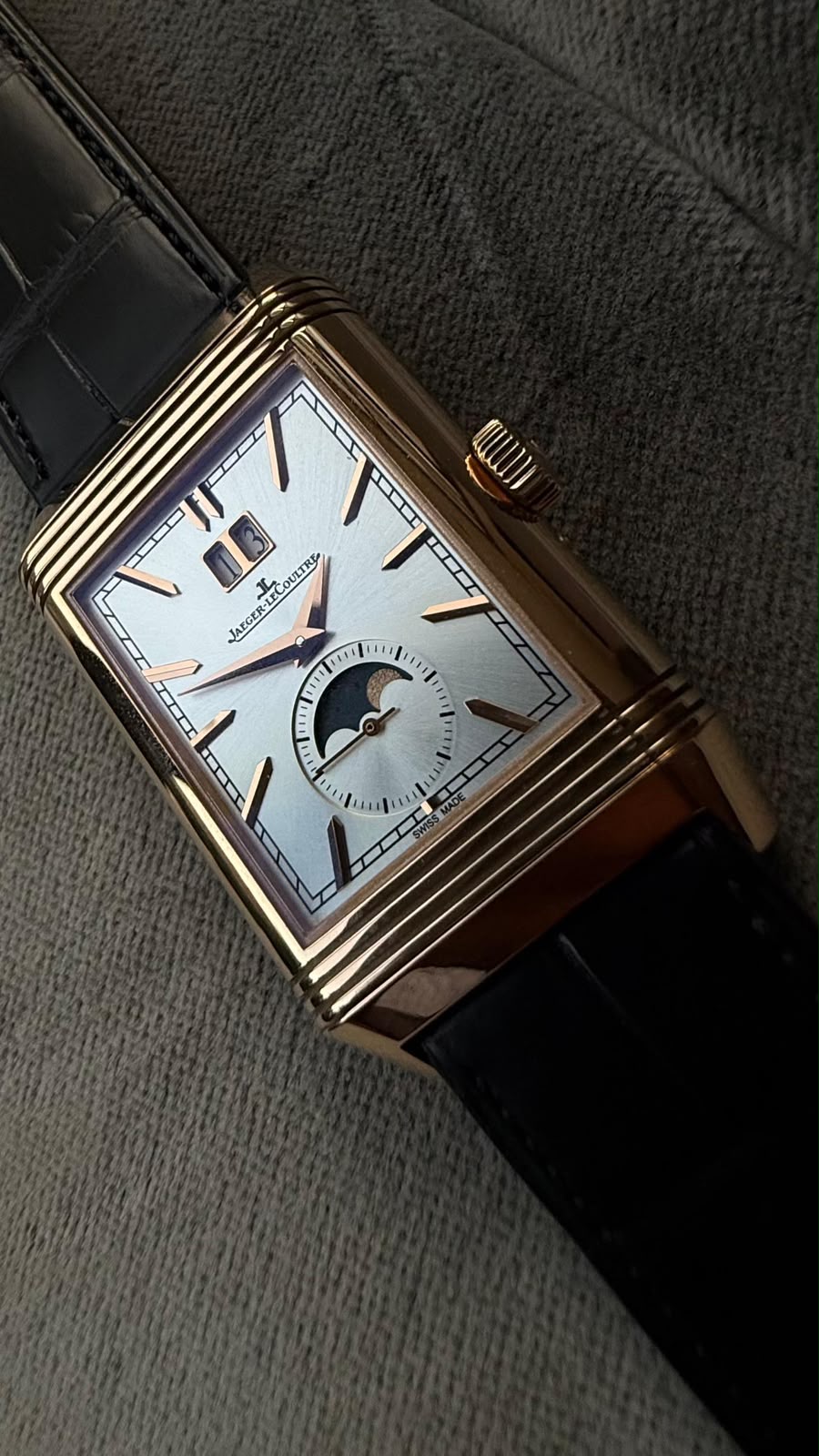 Jaeger-LeCoultre Reverso Tribute Nonantième, Reference Q711252J. Jaeger-LeCoultre
