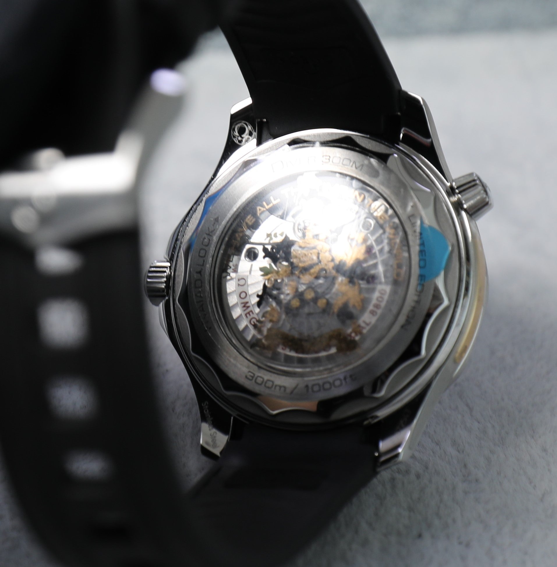 Omega Seamaster Diver 300M James Bond Anniversary Limited Edition – Unworn in stickers Full Set - Azzam Watches