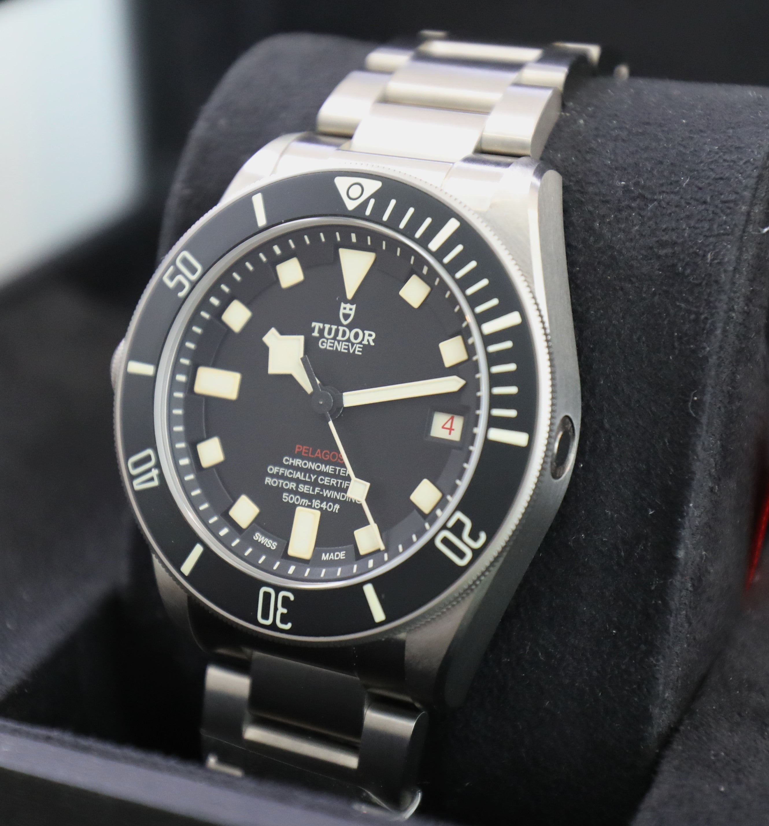 Tudor Pelagos – Titanium – 42mm – LHD Lefty – New – Full Set - Azzam Watches