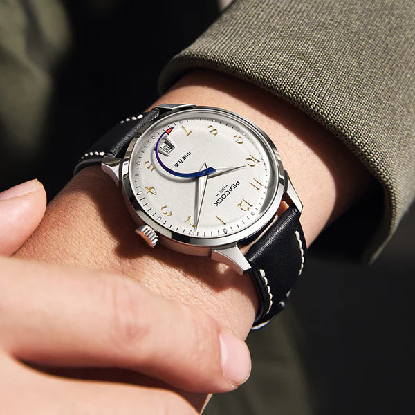 Peacock Perfection Classic 1953 'Aircraft Hand' Vintage Watch Peacock