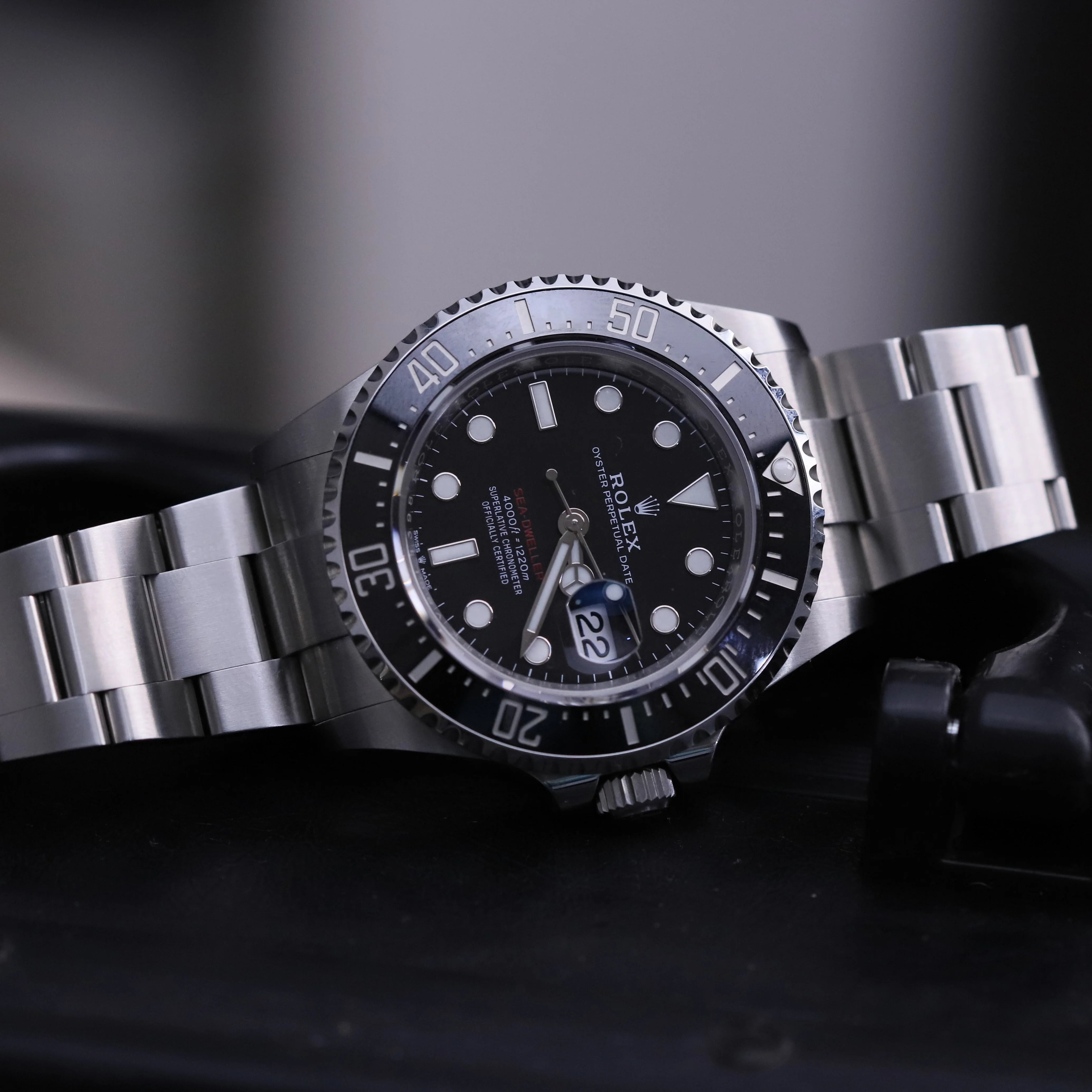 Rolex Sea Dweller 126600-0002 Perpetual Black Dial 43mm Stainless Steel Men’S Watch