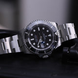 Rolex Sea Dweller 126600 Oyster Perpetual Black Dial 43Mm Stainless Steel Men’S Watch