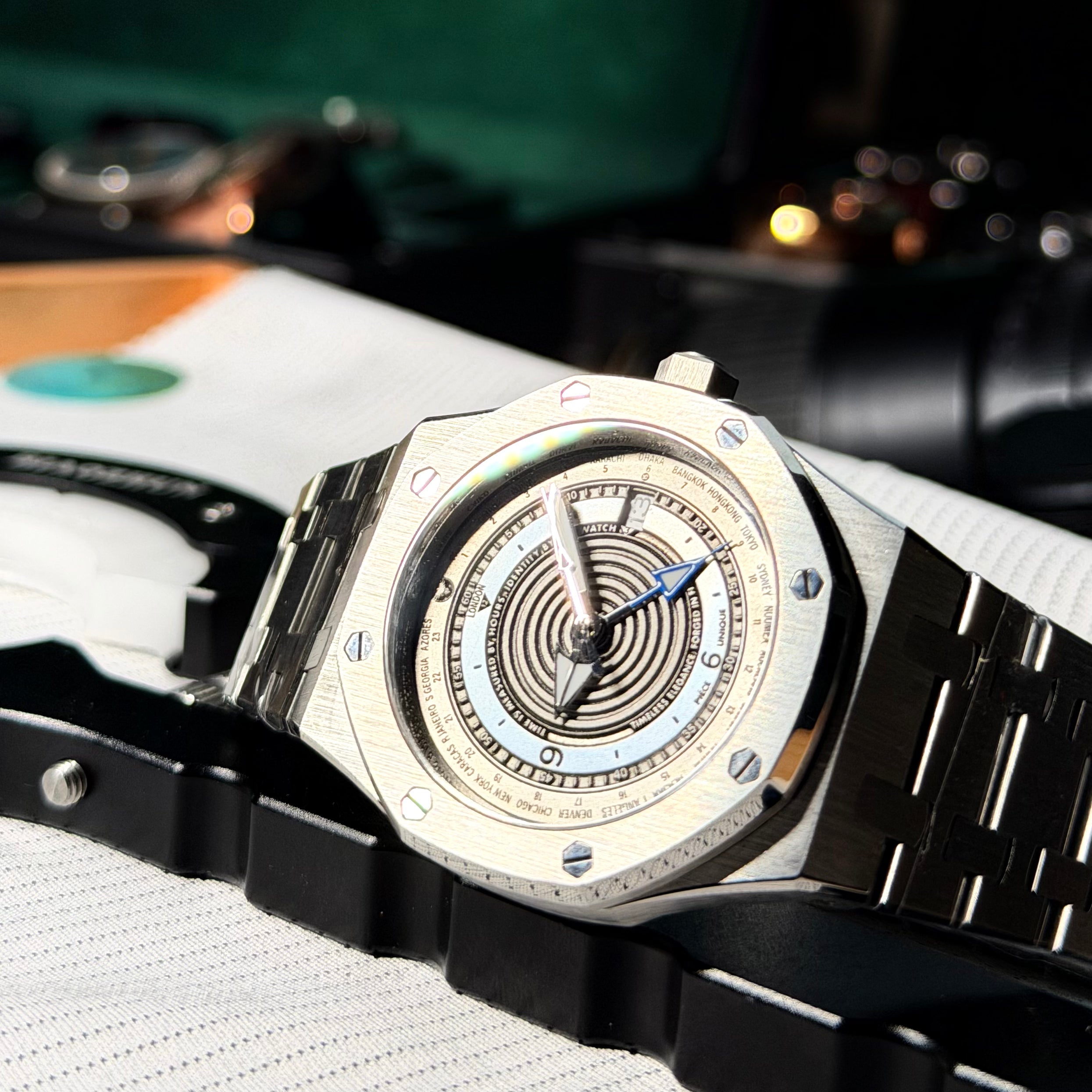 The Global Orbit 01/01: Bespoke Steel Edition Horologist