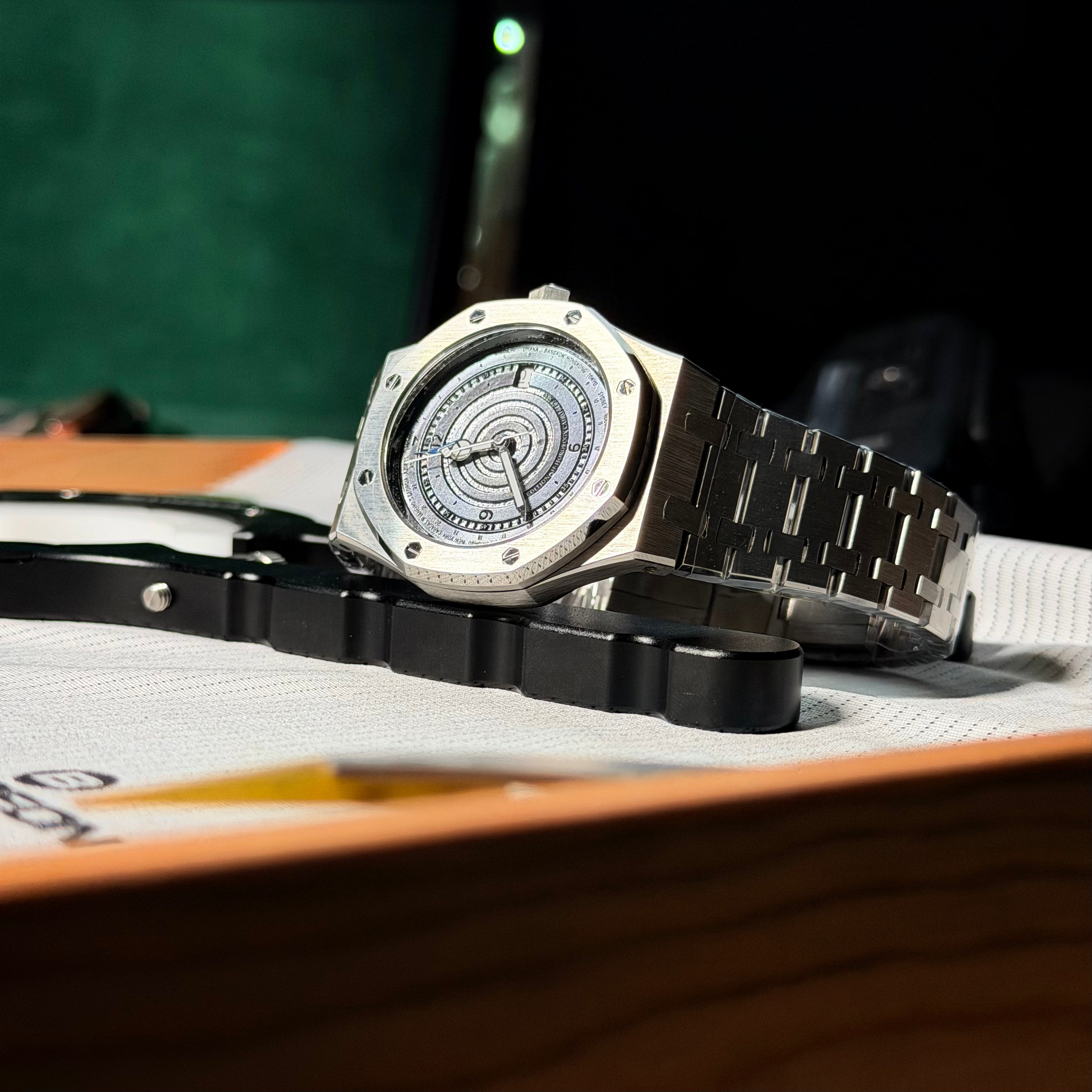 The Global Orbit 01/01: Bespoke Steel Edition Horologist