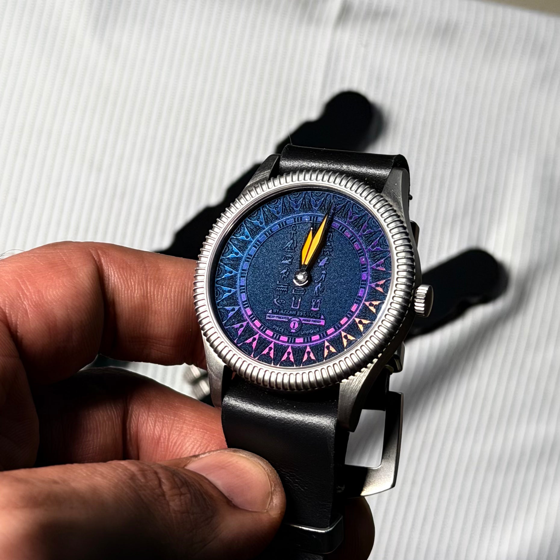 The Pharaonic Heritage: Holographic Titanium Edition Horologist