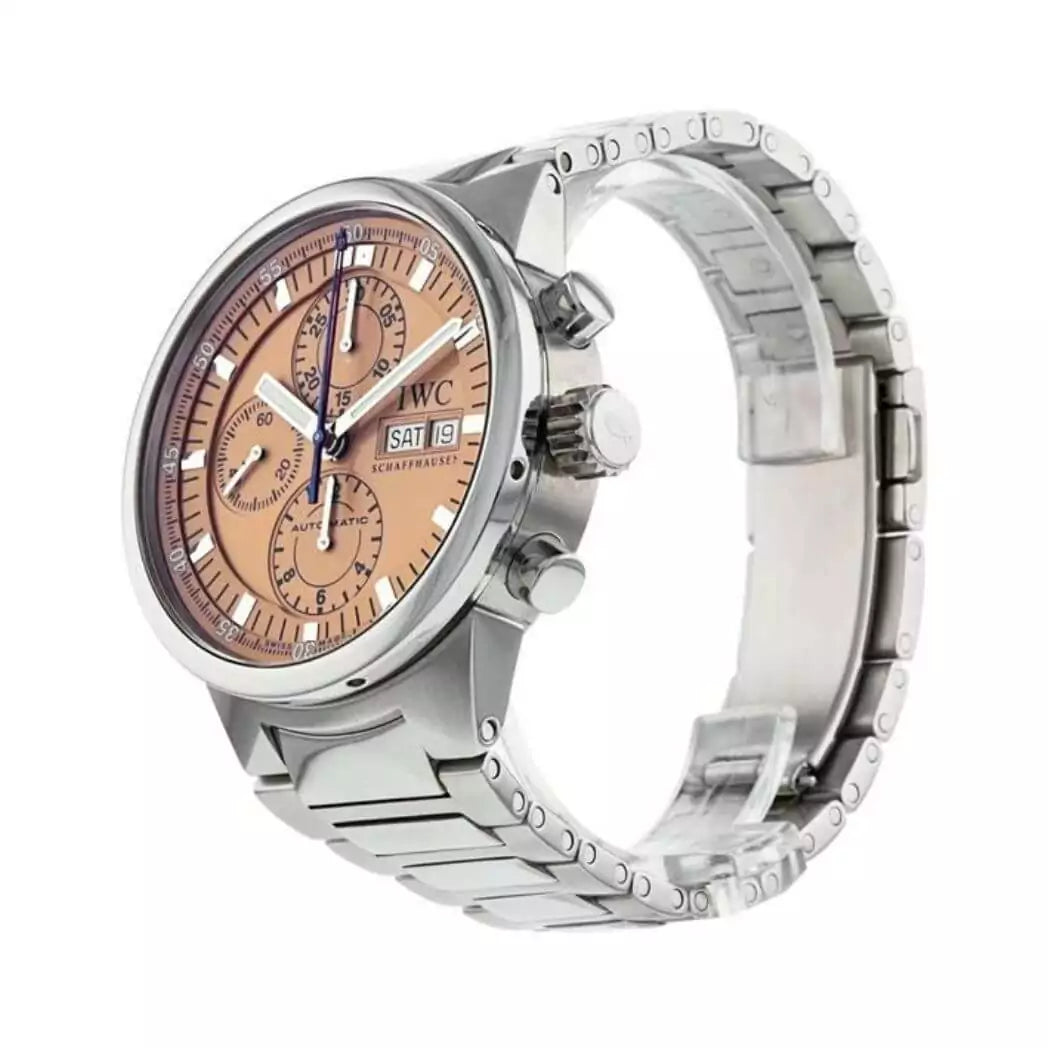 IWC GST Split Second IW371513 Chronograph Salmon Dial