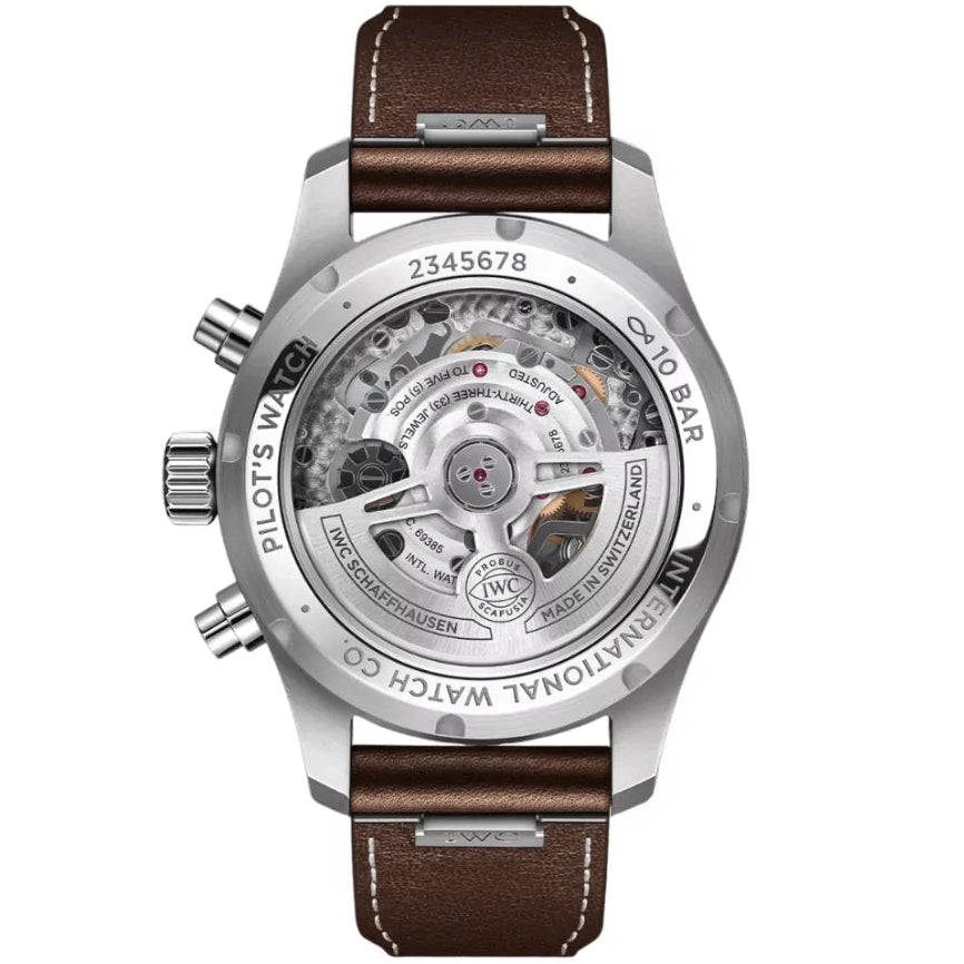 IWC Pilot Chronograph REF IW388103 41 Automatic Green Dial