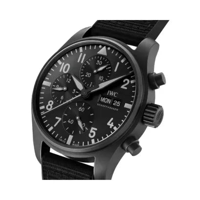 IWC Pilot Watch IW388106 Chronograph 41 Top Gun Black Dial