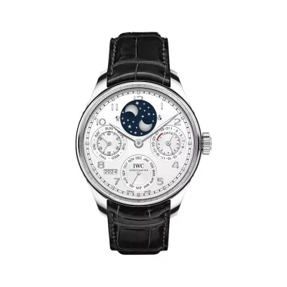 IWC Portugieser IW503406 Perpetual Calendar Platinum 44.2mm White Dial Men’s Watch