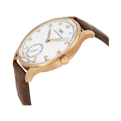 IWC Portuguese IW545409 Automatic Brown Leather White Dial