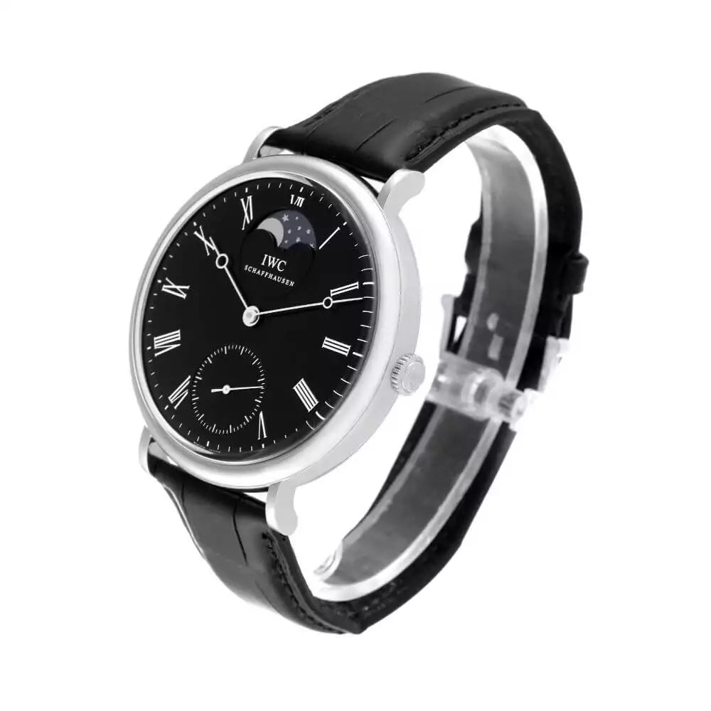 IWC Vintage Portofino Moonphase IW544801 Black Dial