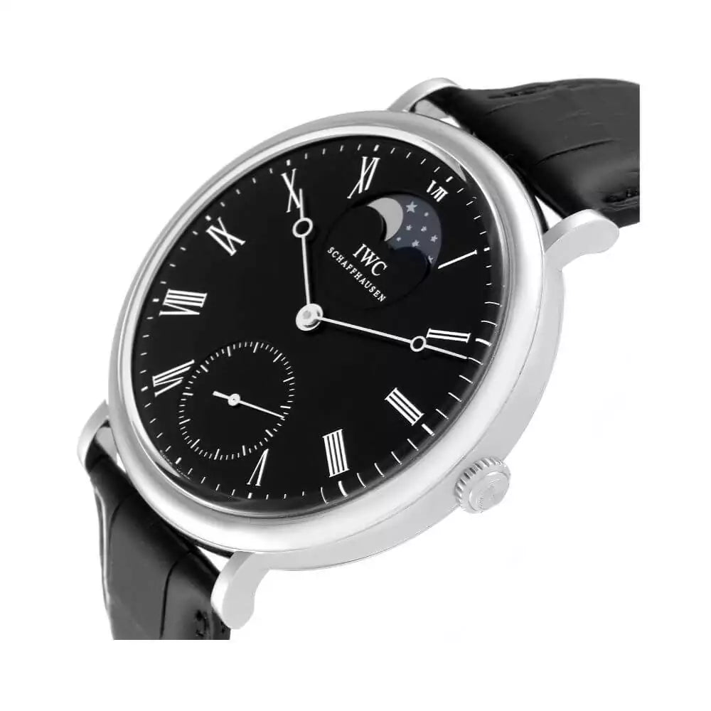 IWC Vintage Portofino Moonphase IW544801 Black Dial
