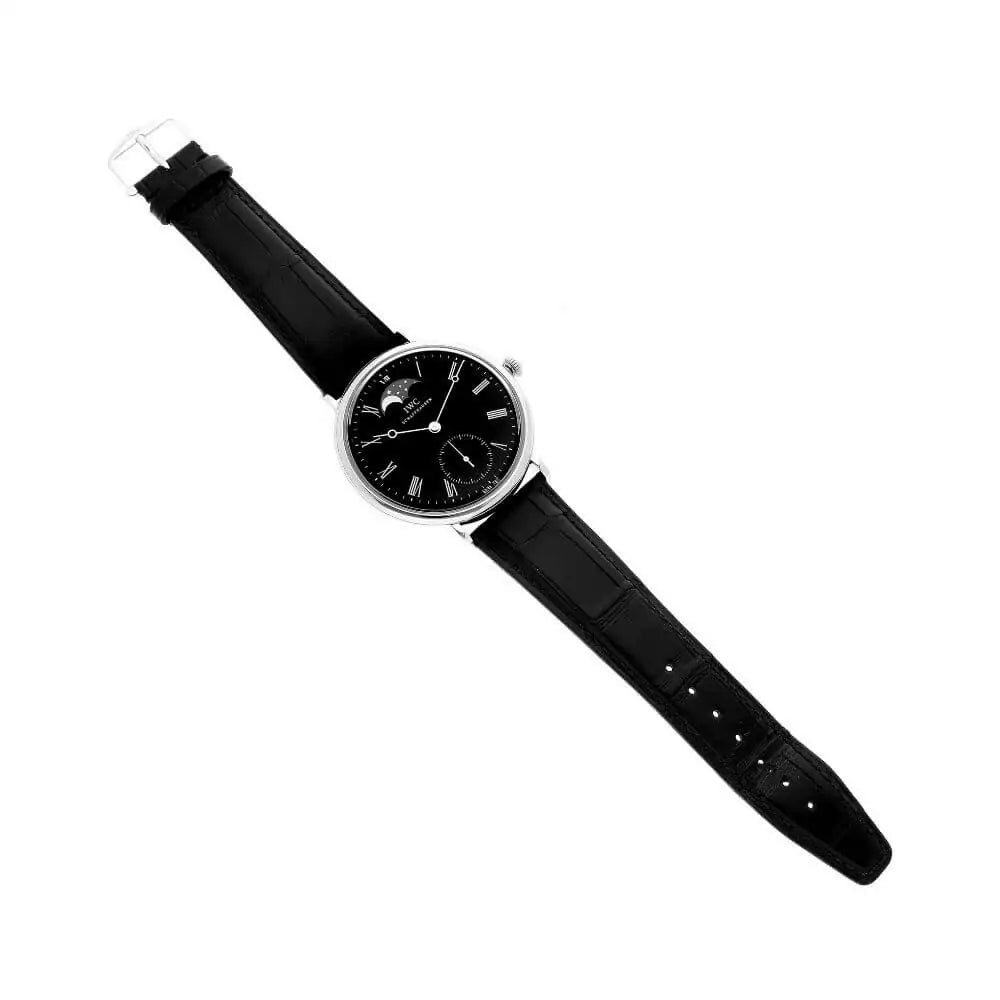 IWC Vintage Portofino Moonphase IW544801 Black Dial