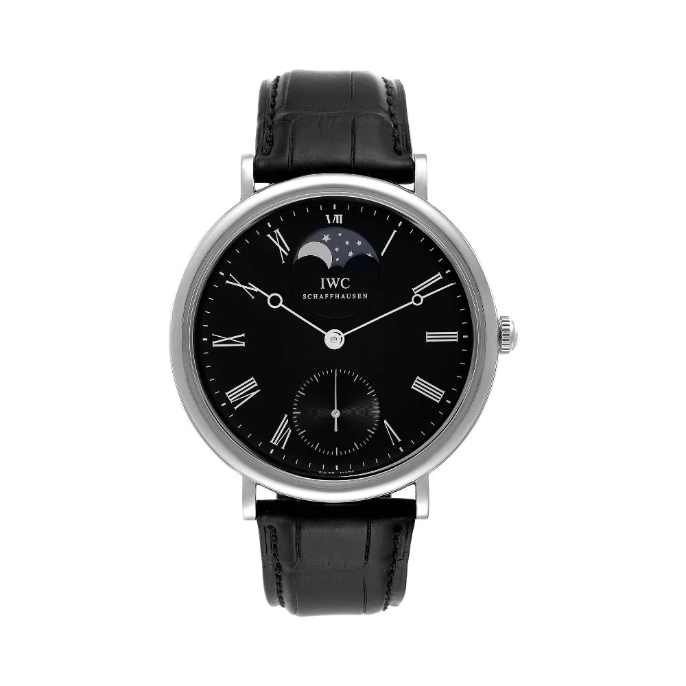 IWC Vintage Portofino Moonphase IW544801 Black Dial