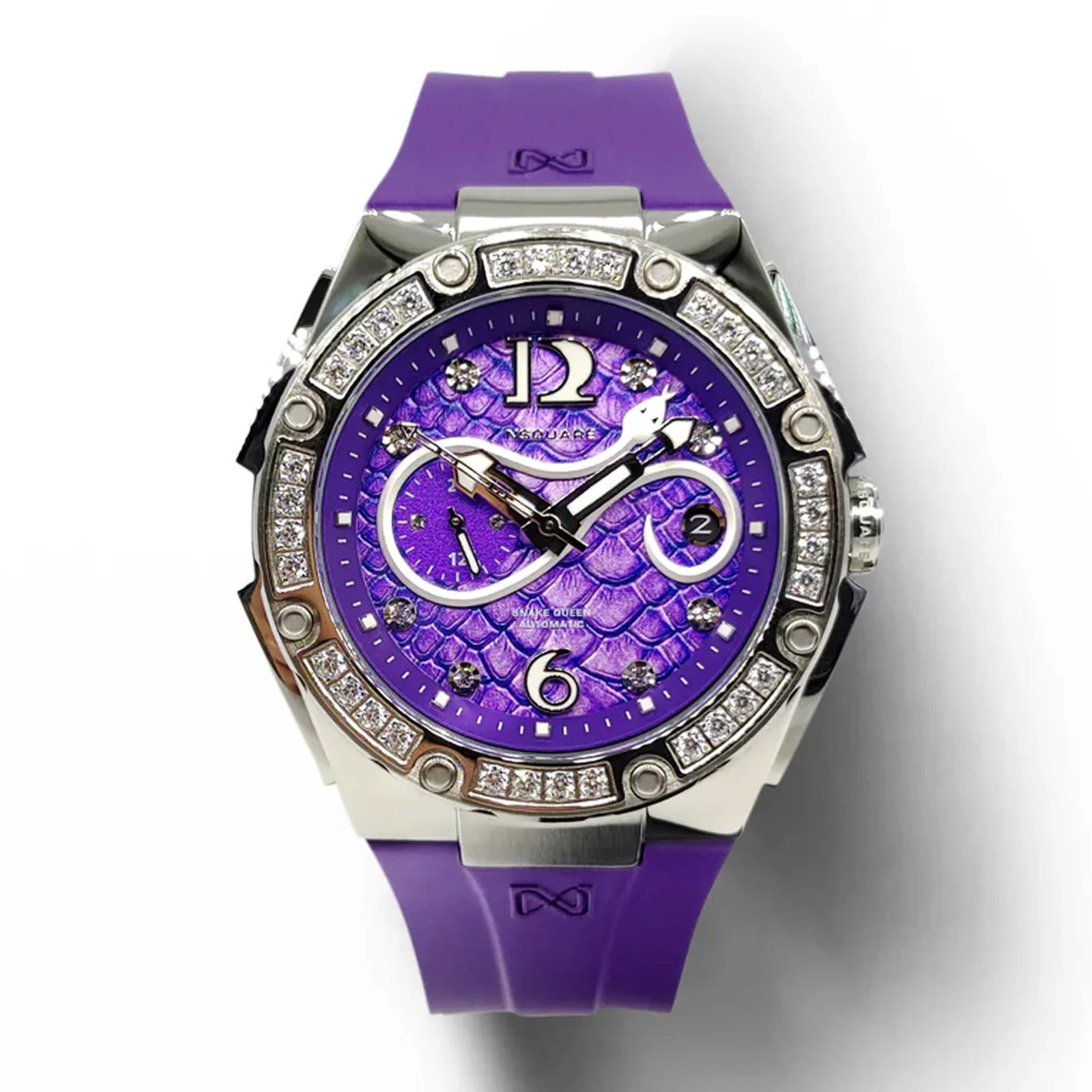 SnakeQueen Automatic 39mm Purple L0472-N48.7 NSquare