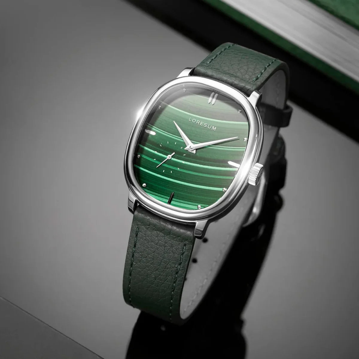 LS06 Malachite Stainless Steel LS06-GR-SS Loresum