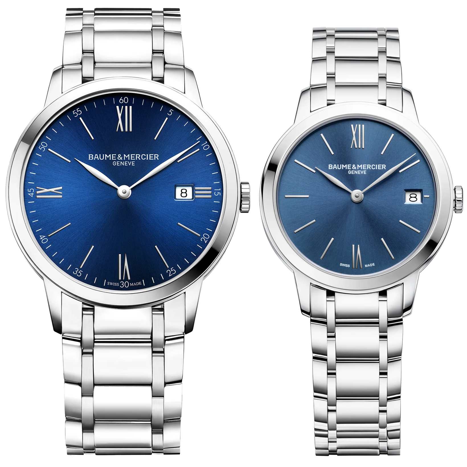 BAUME & MERCIER COUPLE WATCHES - M0A10382 & M0A10477