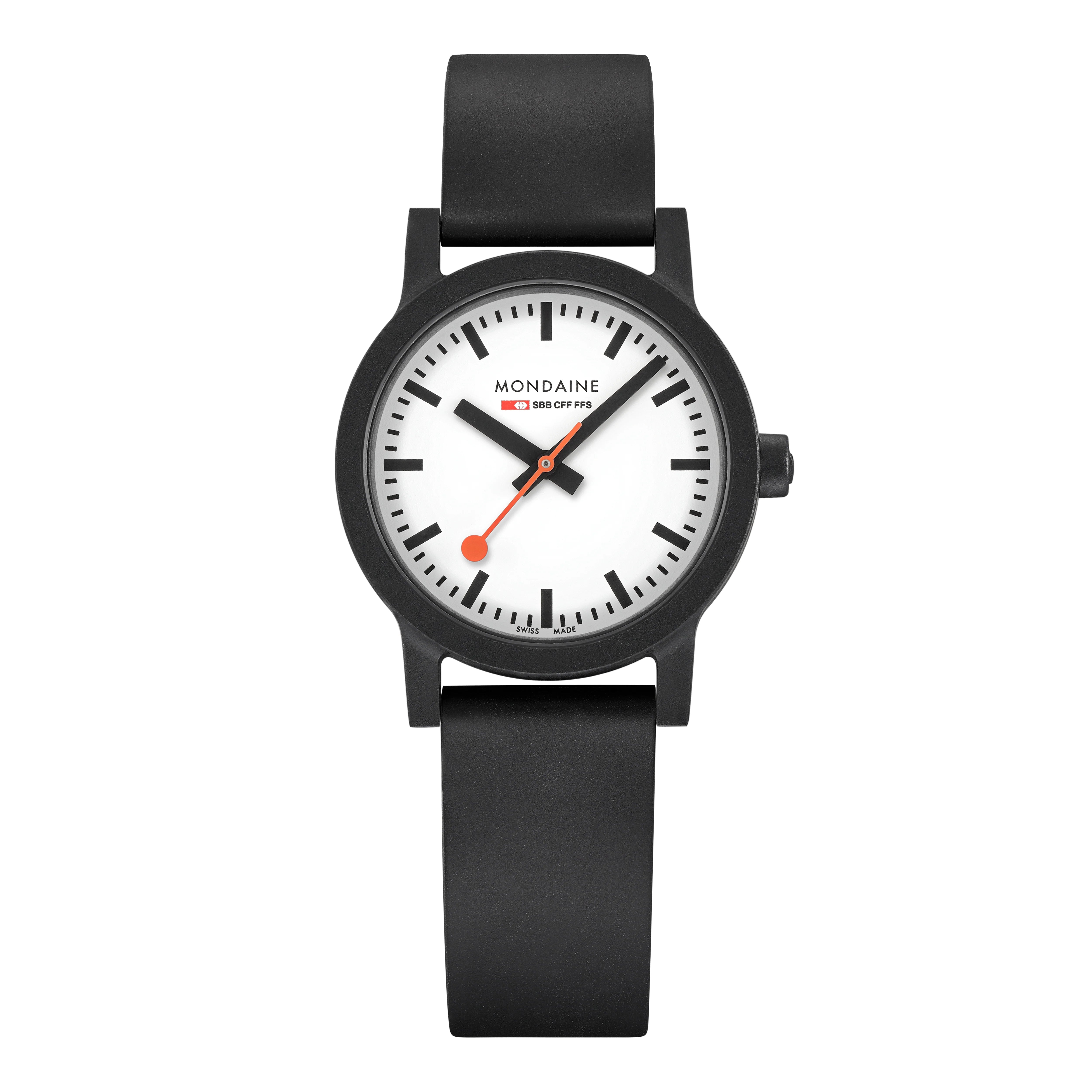 Essence Black 32mm MS1.32110.RB#CM Mondaine