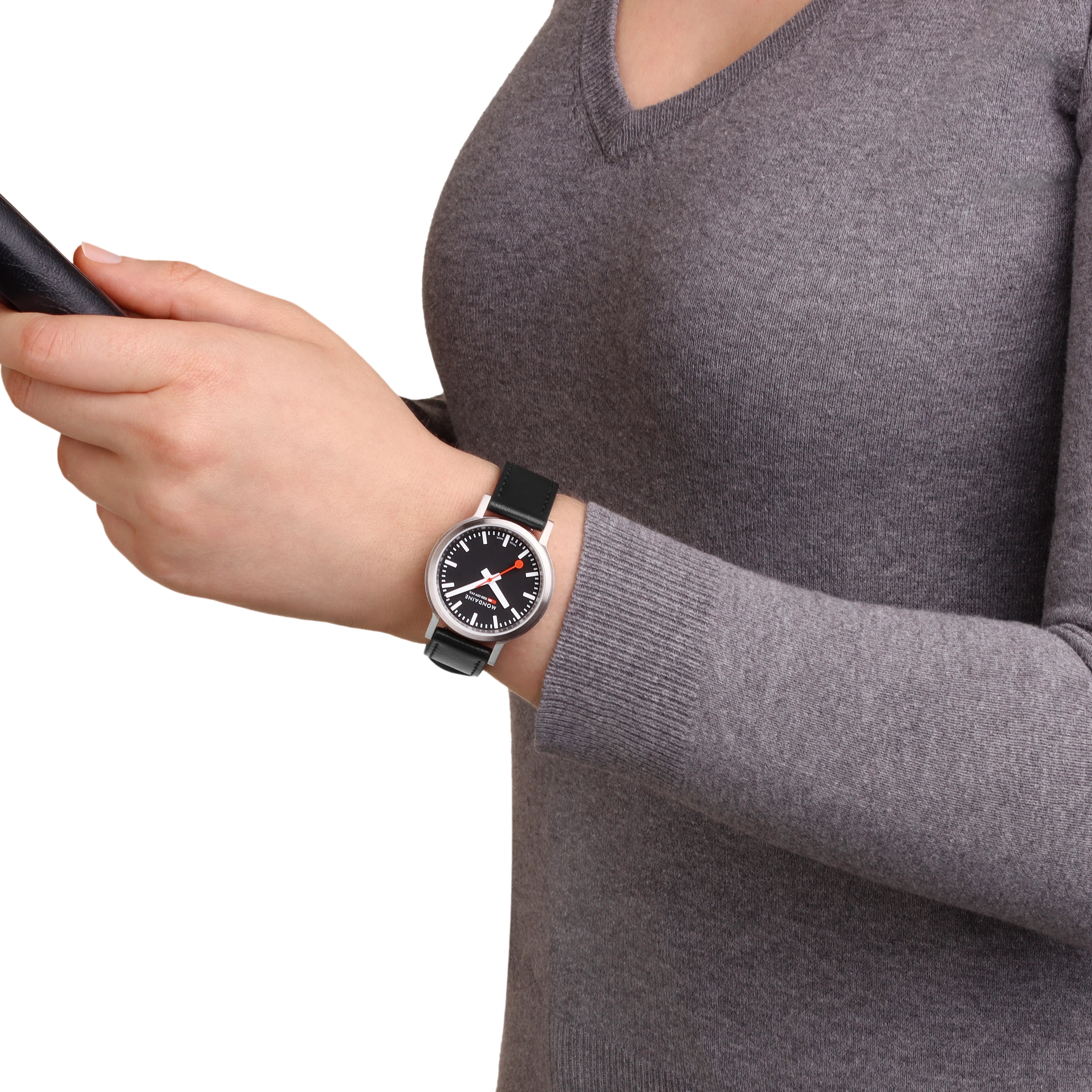 Stop2Go 34mm MST.34020.LBV.SET Mondaine