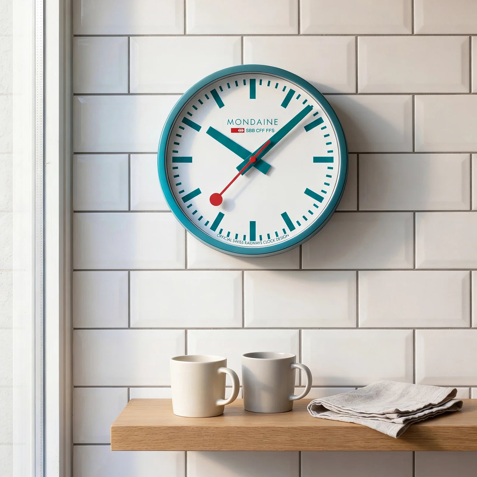 Wall Clock 25cm Limited Edition A990.CLOCK.10SBD Mondaine