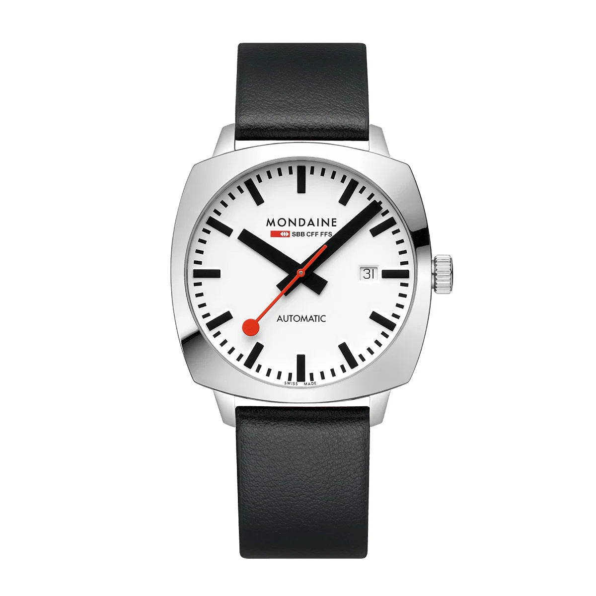 Cushion Automatic 39mm MSL.3961B.LBV Mondaine