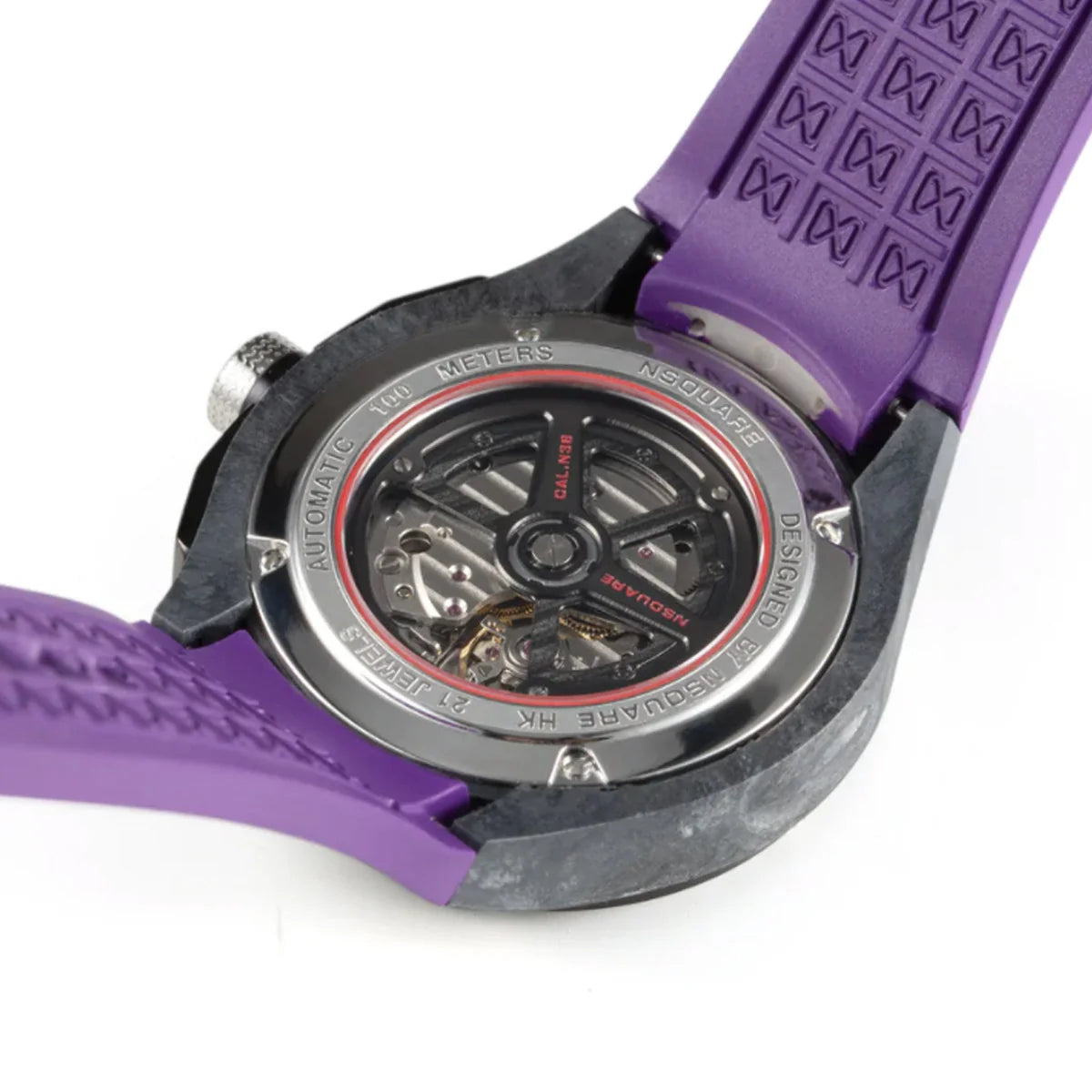 Multicoloured Series Automatic 44mm Brightening Purple G0543-N39.4 NSquare