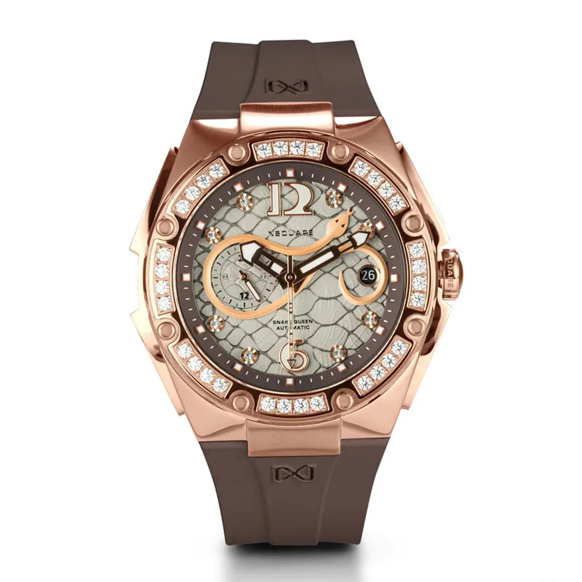 SnakeQueen Automatic 39mm Chocolate L0472-N48.8 NSquare