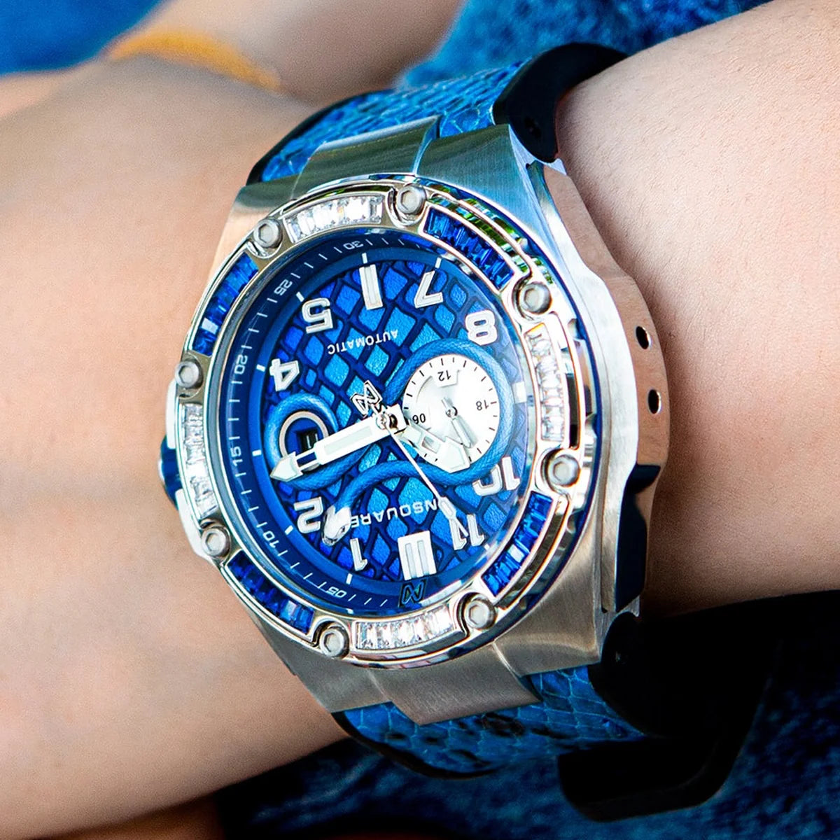 Snake Special Edition Automatic 46mm Sapphire Blue N51.7 NSquare