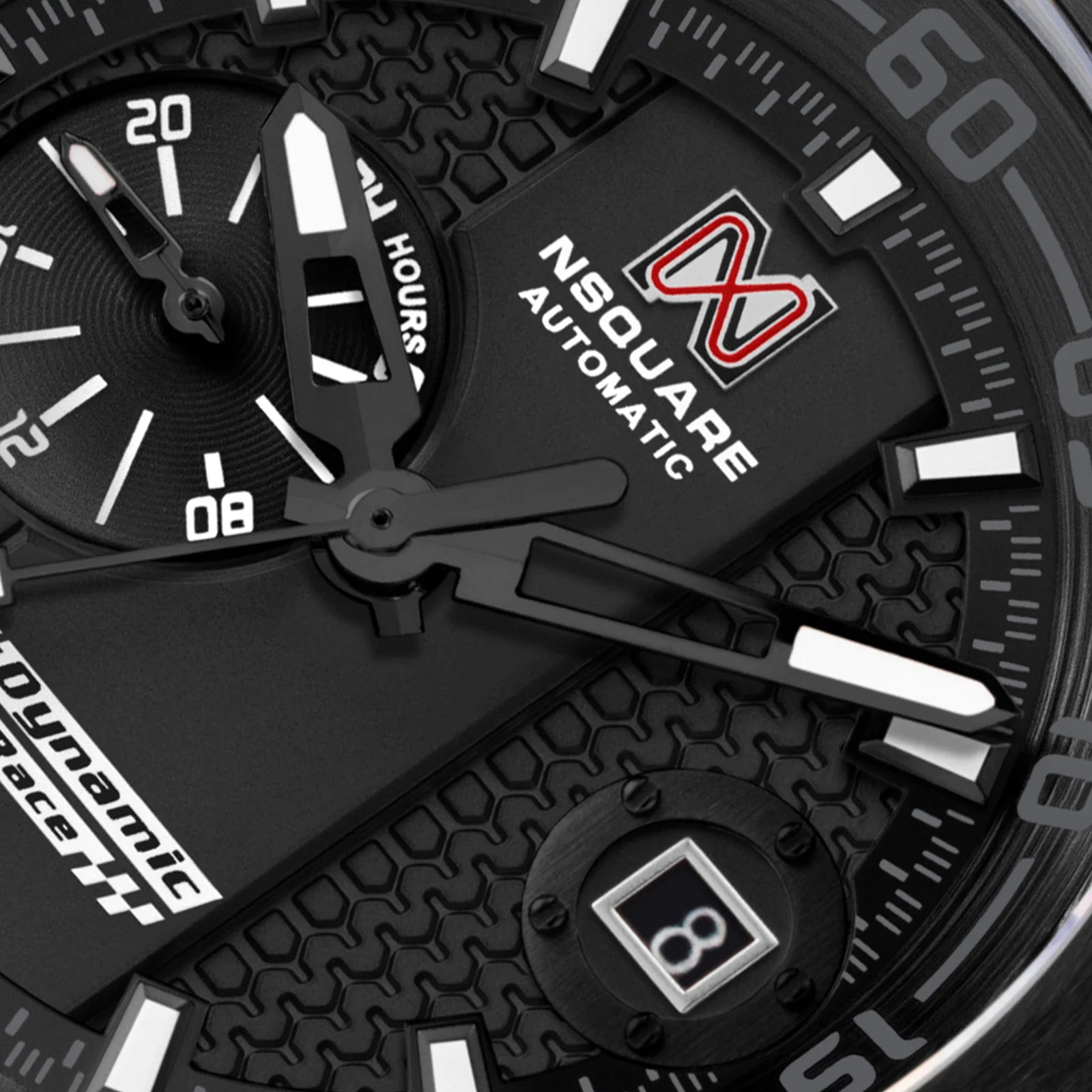 Dynamic Race Automatic 44mm All Black G0553-N61.5 NSquare