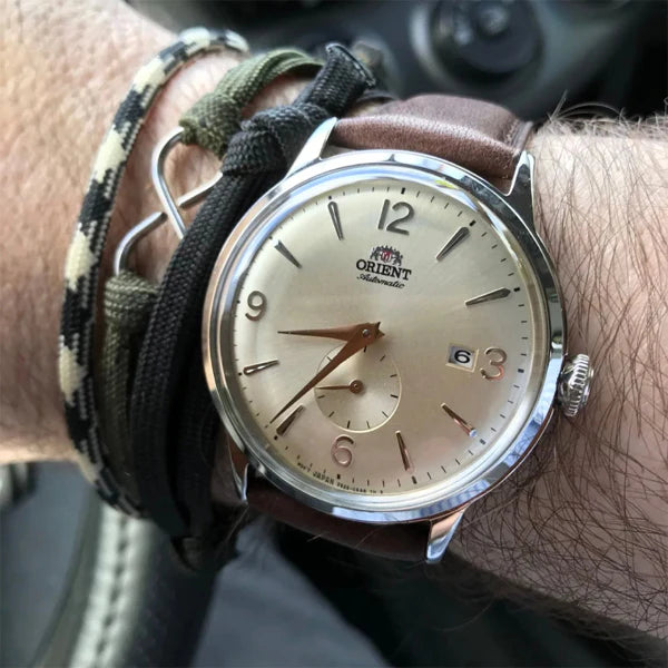 ORIENT MEN'S CLASSIC AUTOMATIC BAMBINO SMALL-SECOND WATCH