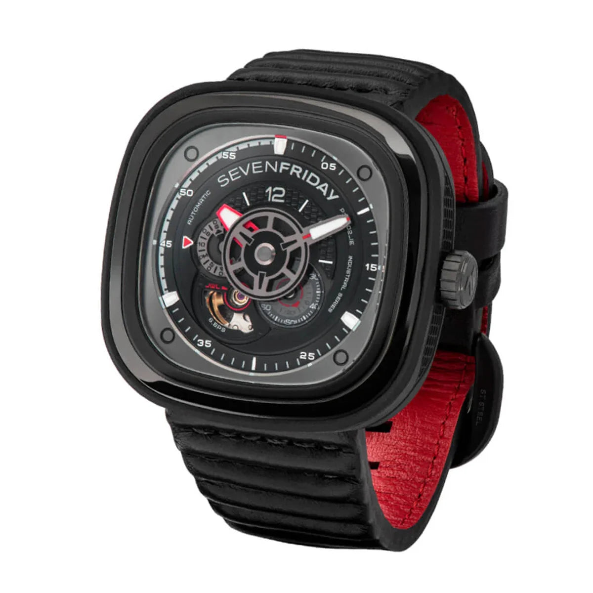 P-series Racer III With Leather Strap P3C/06 SevenFriday