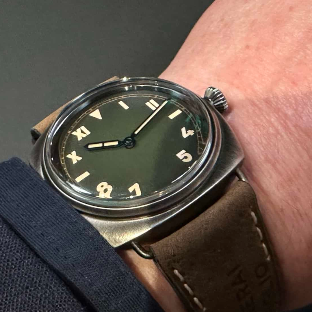 Panerai Radiomir California – 45mm – Green Dial – Brunito eSteel – PAM01349 – Full Set - Azzam Watches