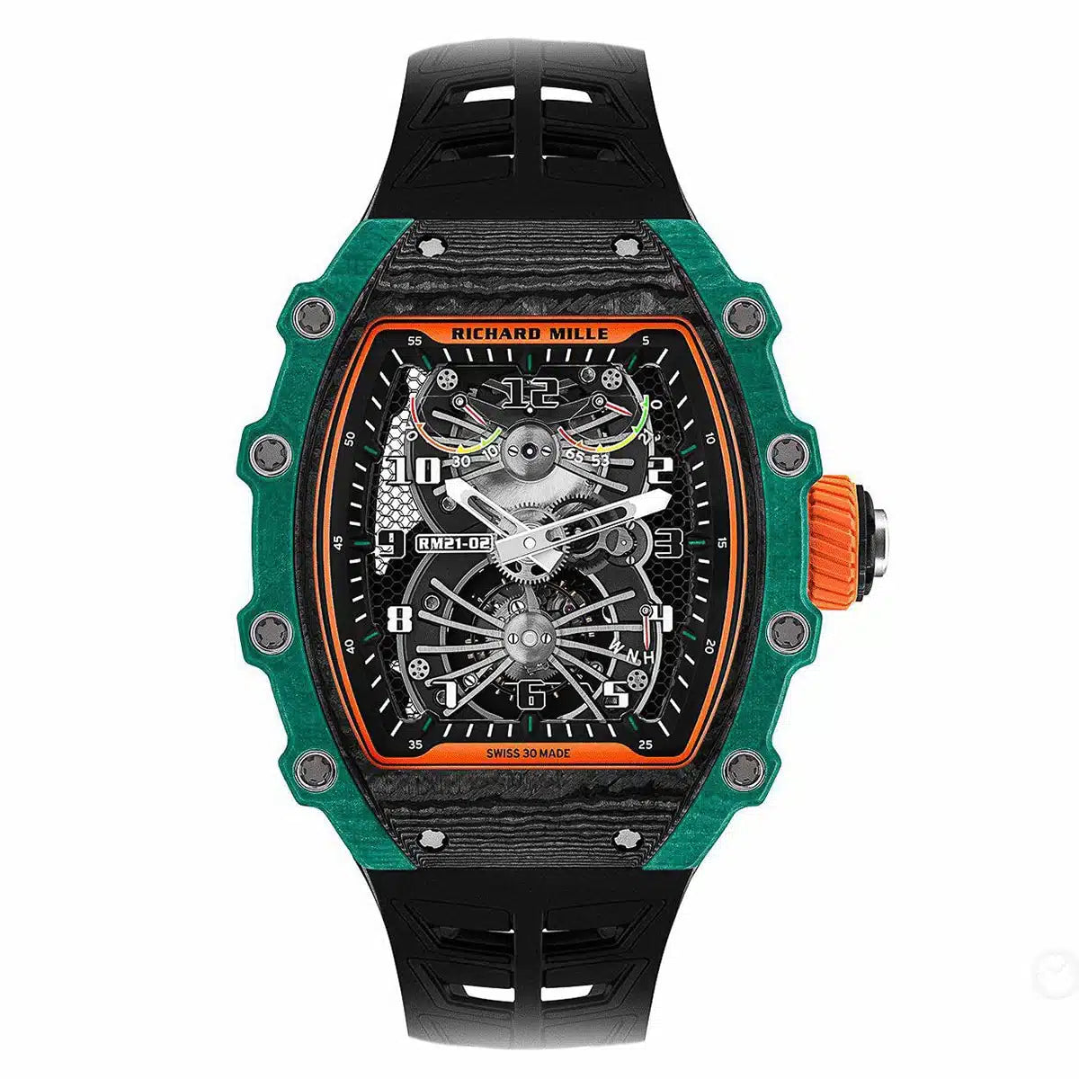 Richard Mille RM 21-02 Green Manual Winding Tourbillon Aerodyne Limited Edition 50 Pieces