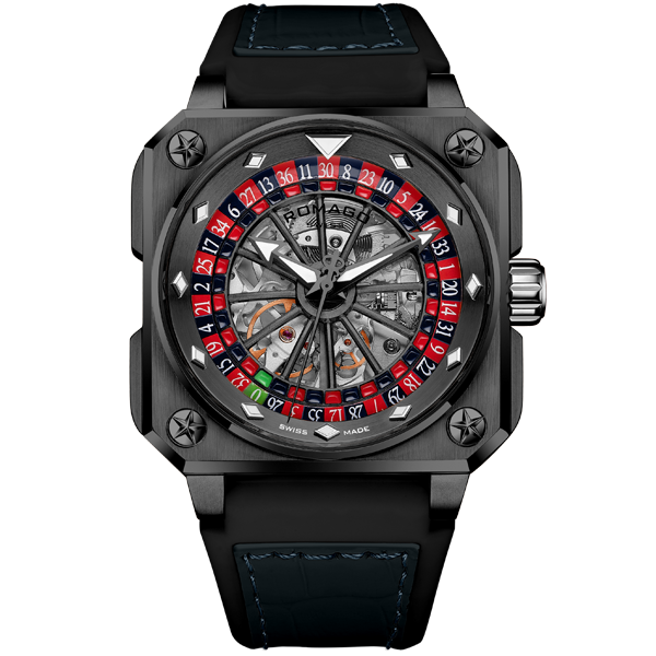 ROULETTE MASTER SKELETON AUTOMATIC - Azzam Watches