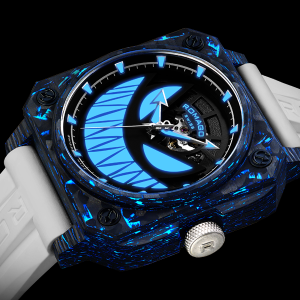 LUMINFUSION CARBON WHITE - Azzam Watches