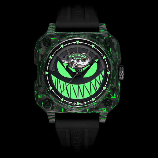 LUMINFUSION CARBON SAND - Azzam Watches