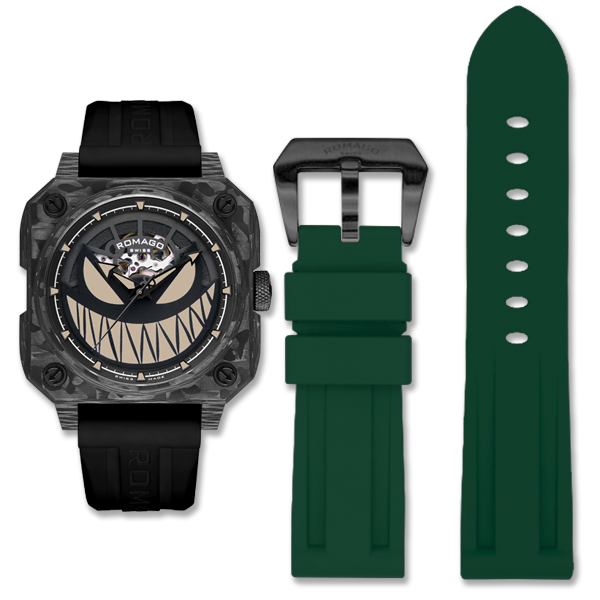 LUMINFUSION CARBON SAND - Azzam Watches