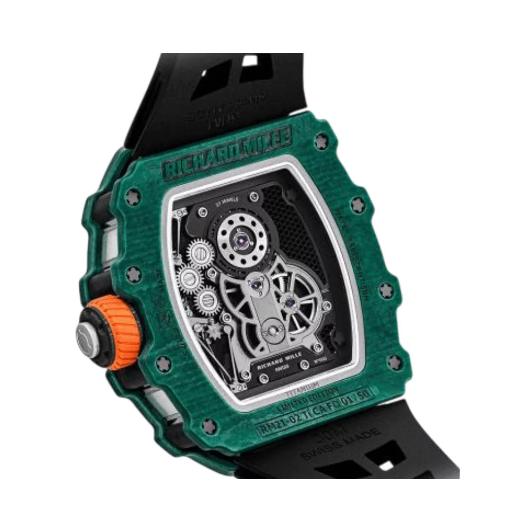Richard Mille RM 21-02 Green Manual Winding Tourbillon Aerodyne Limited Edition 50 Pieces