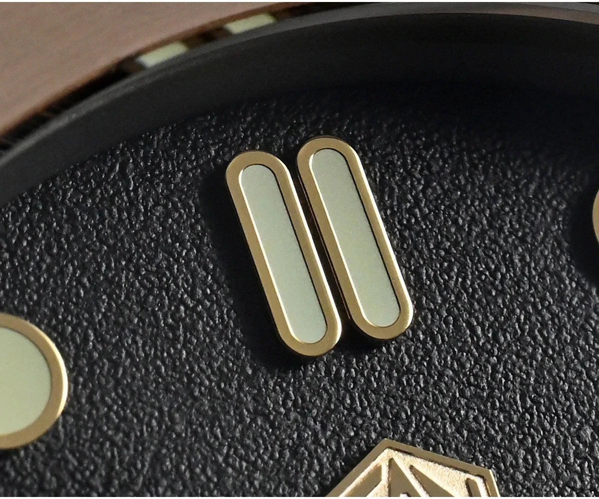San Martin Retro Titanium Bronze Bezel Diver 200m 42mm