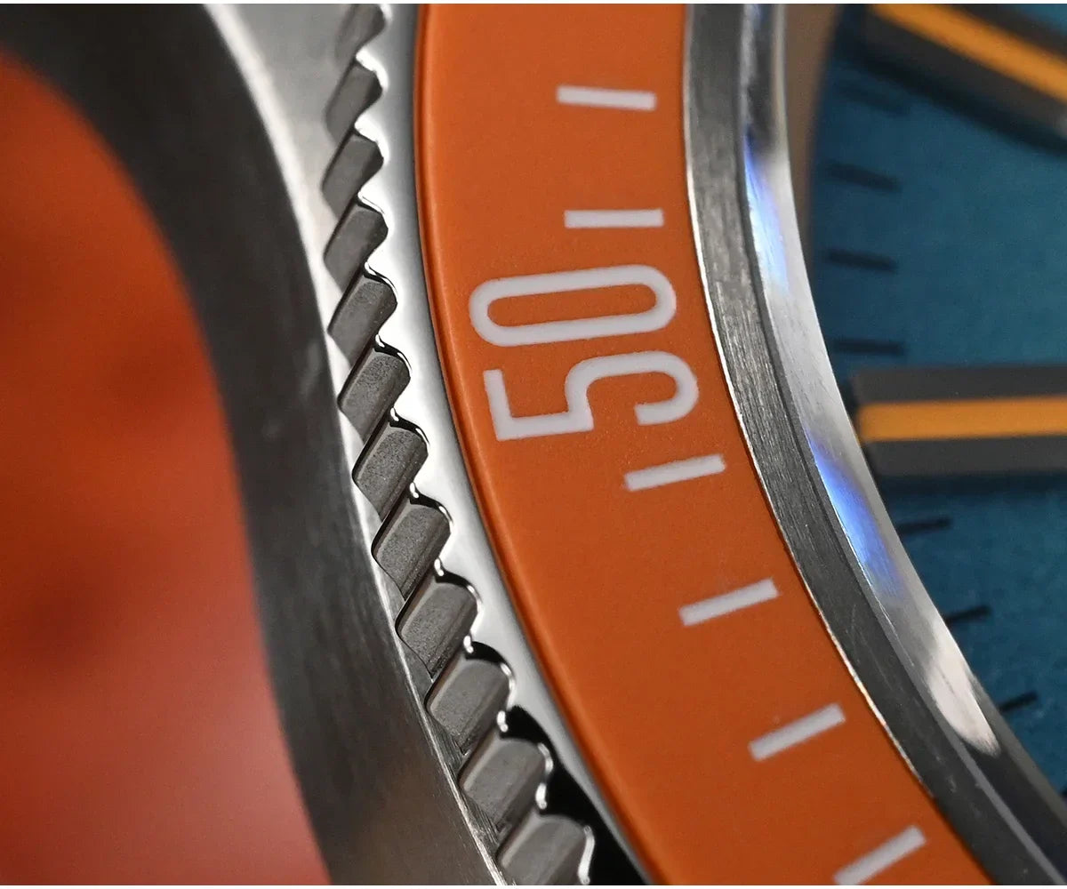 San Martin Automatic 200m Original Design Sapphire Luminous 40mm