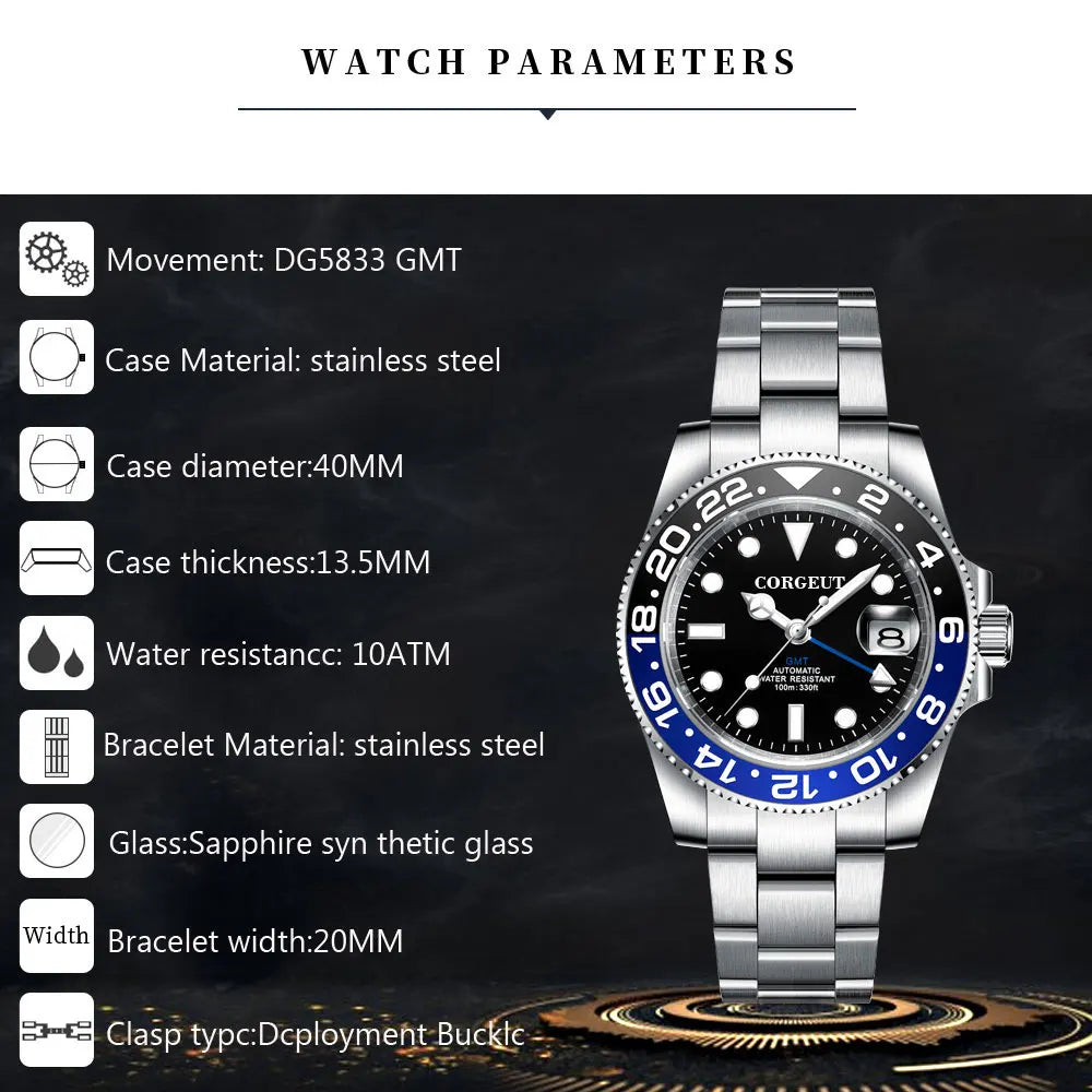 Customizing GMT Master II Automatic Sapphire