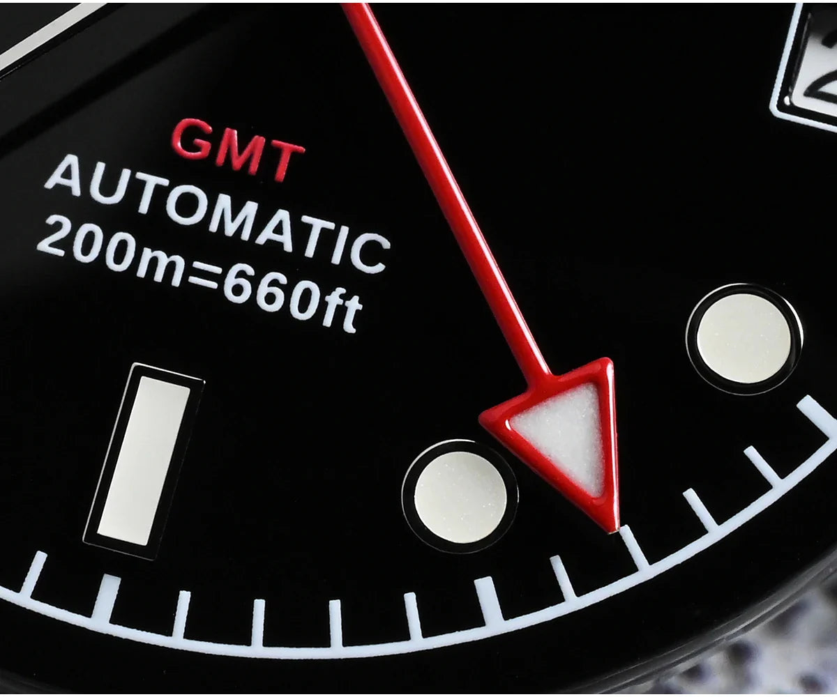 San Martin Diving Automatic/Mechanical Sapphire 200m GMT