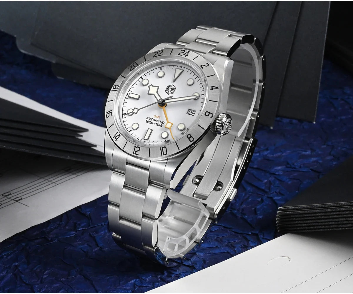 San Martin Automatic 100m GMT 39mm