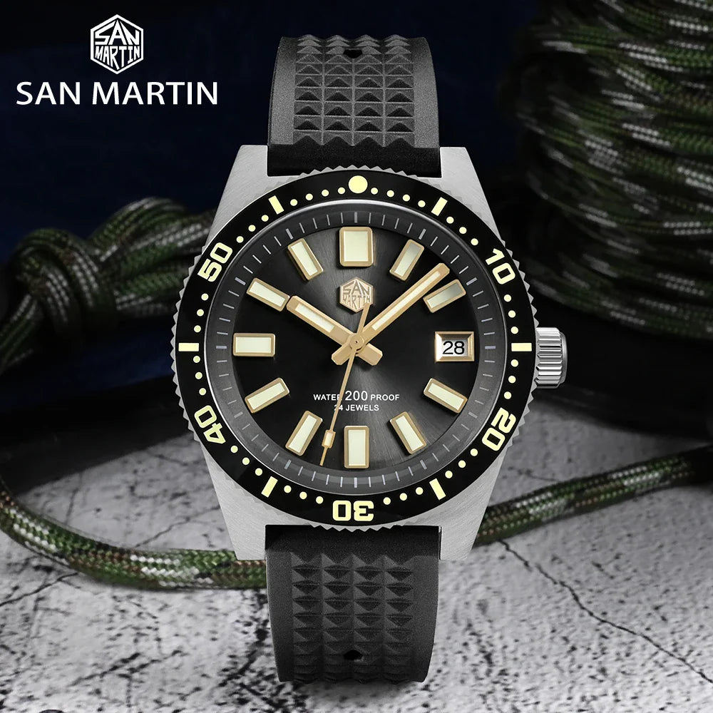 San Martin 40mm Kanagawa Surfing Dial NH35