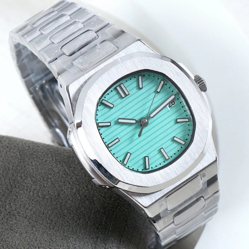 Customizing Nautilus Sapphire Crystal NH35 Japan Automatic 41mm