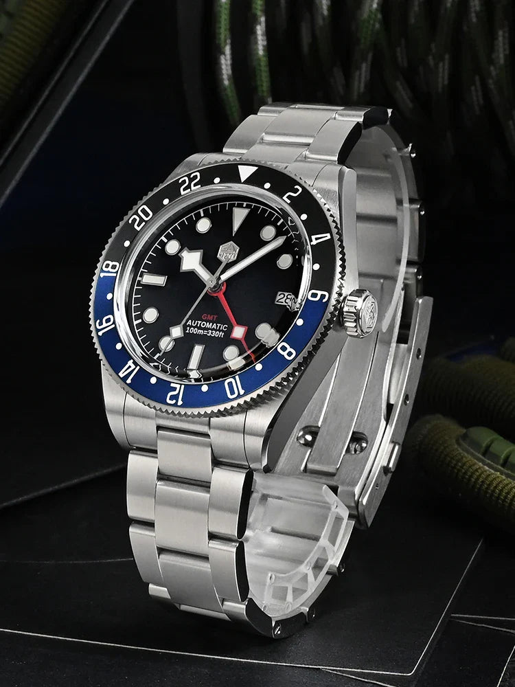 ساعة سان مارتن 39 مم SN0109 Reloj 100M