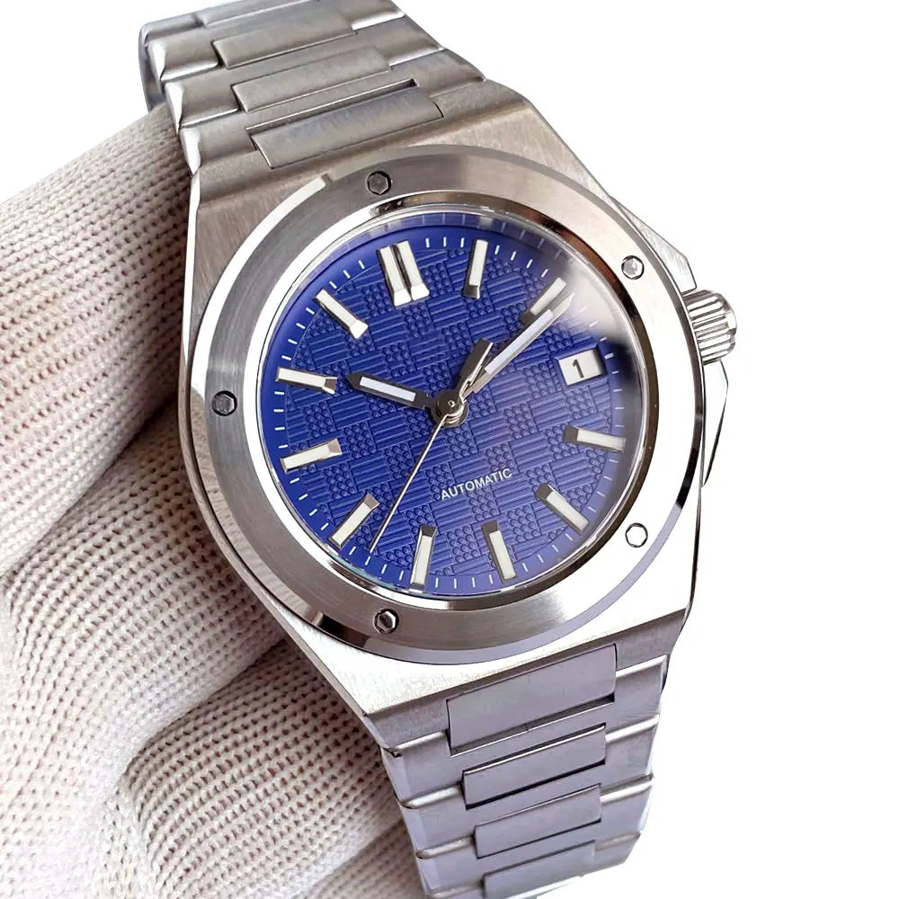 تخصيص ساعة Ingenieur أوتوماتيكية ذاتية التعبئة 100 متر من الياقوت مقاس 40 مم
