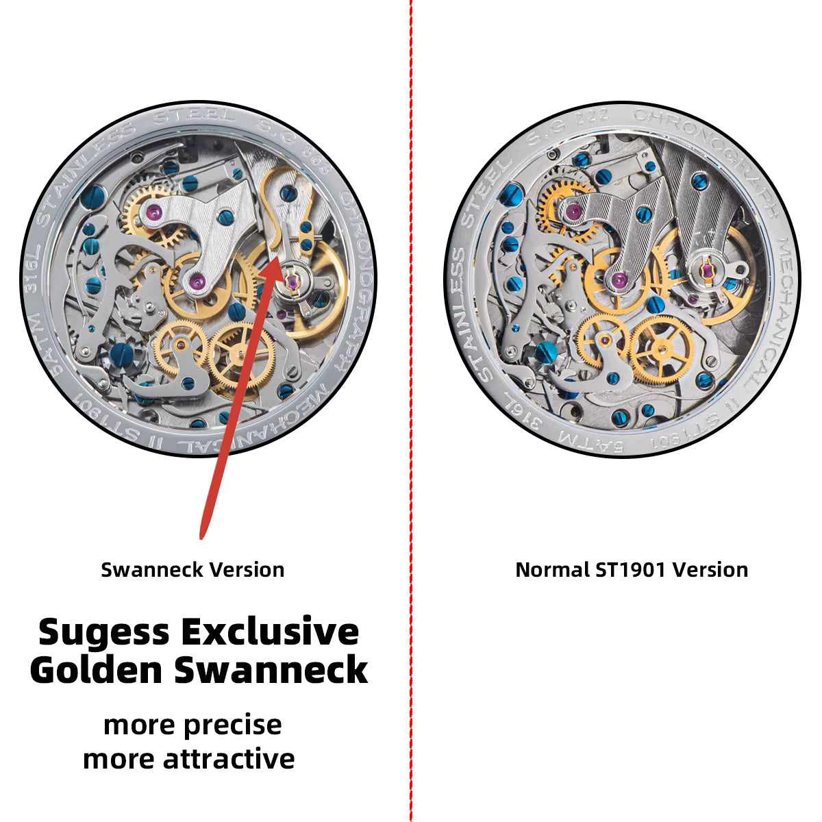 Sugess ST19 - Swanic Chronograph